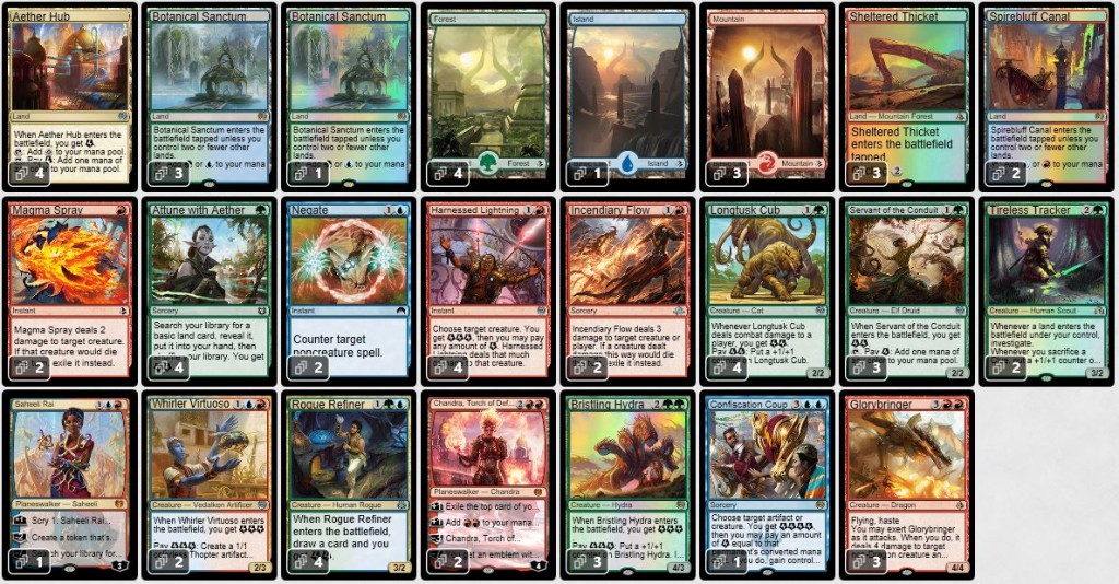 青赤緑ティムールエネルギーのすゝめ】霊気池アモンケットスタンダード