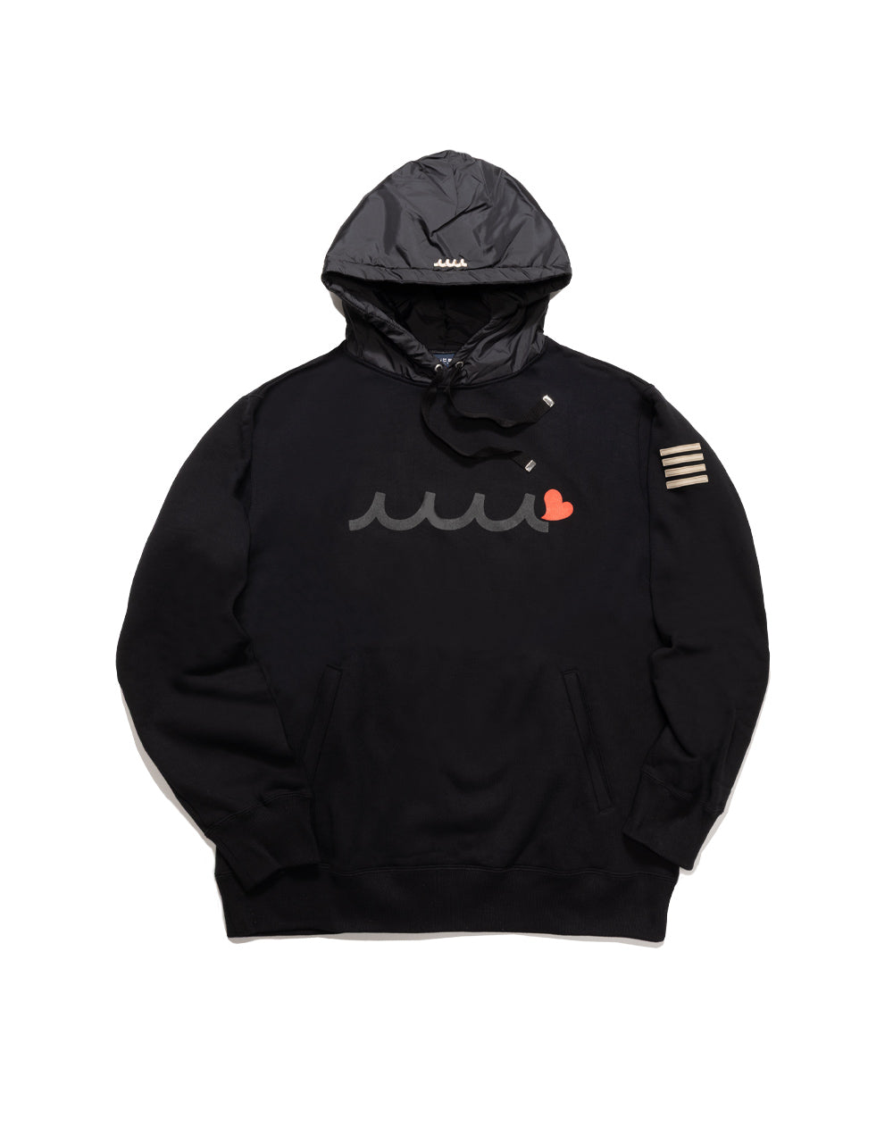 WEB限定］LEON × muta MARINE 中綿フード切替 プルパーカー – muta