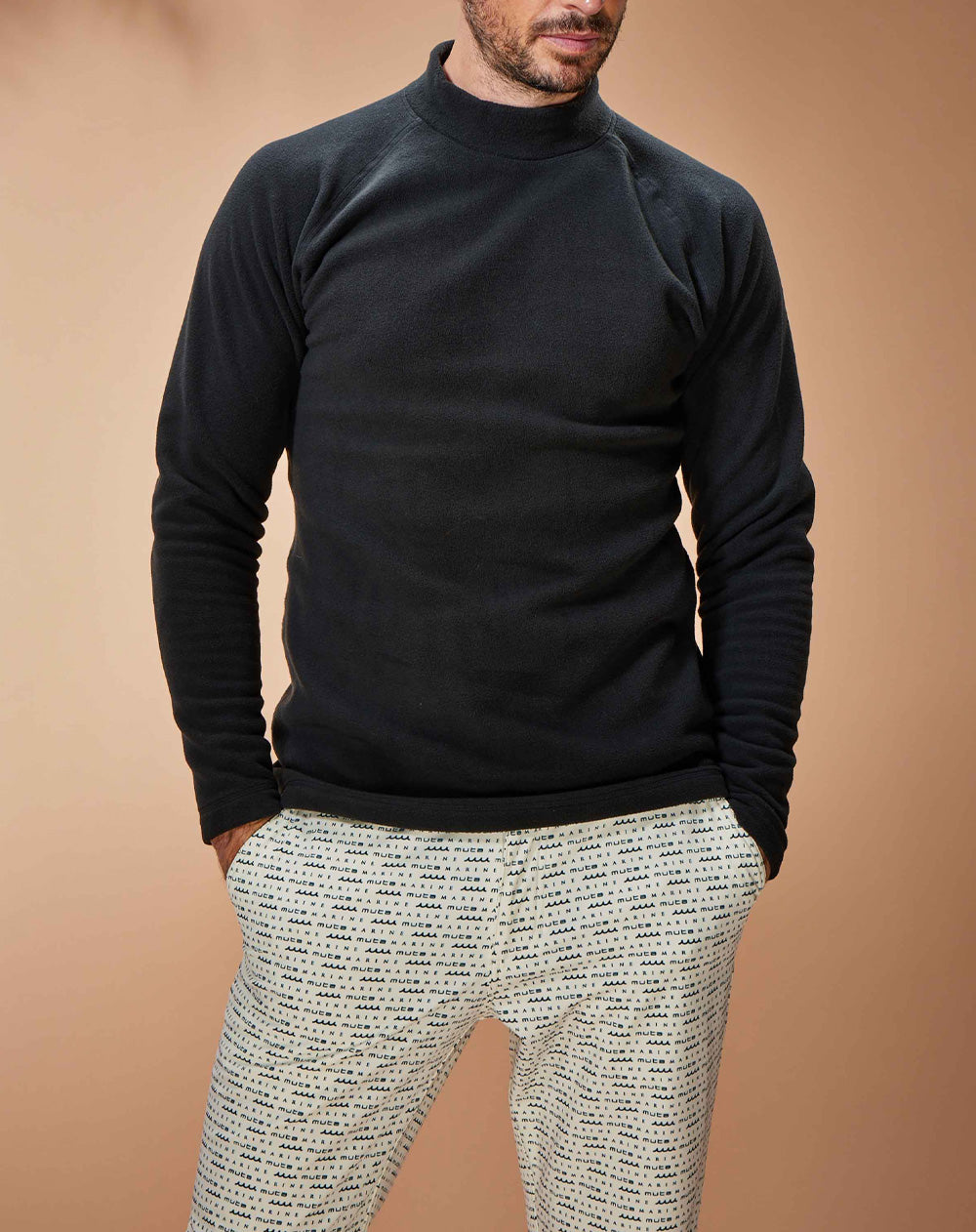 3LAYER ボンディングパンツ(ロゴグラム) [全2色] – muta Online Store