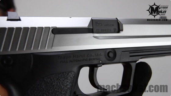東京マルイ H&K USP シルバースライド 電動ガンをマック堺が最速