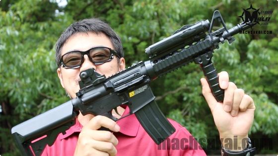 東京マルイ ソップモッドM4 (SOPMOD M4) 電動ガンBOYsをマック堺が