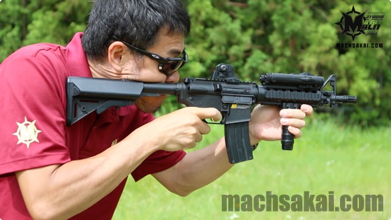 東京マルイ ソップモッドM4 (SOPMOD M4) 電動ガンBOYsをマック堺が