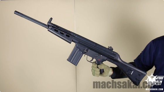 東京マルイ】HK51 carbine 軽量で500連発 電動ガン 静岡ホビーショー