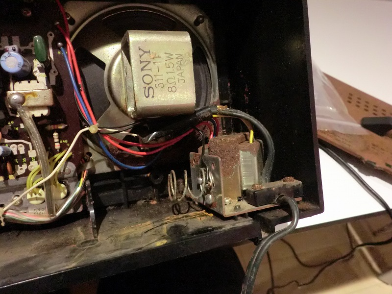 ソニーホームラジオ・TFM-9200の修理--まえ製作所ラジオ修理館--