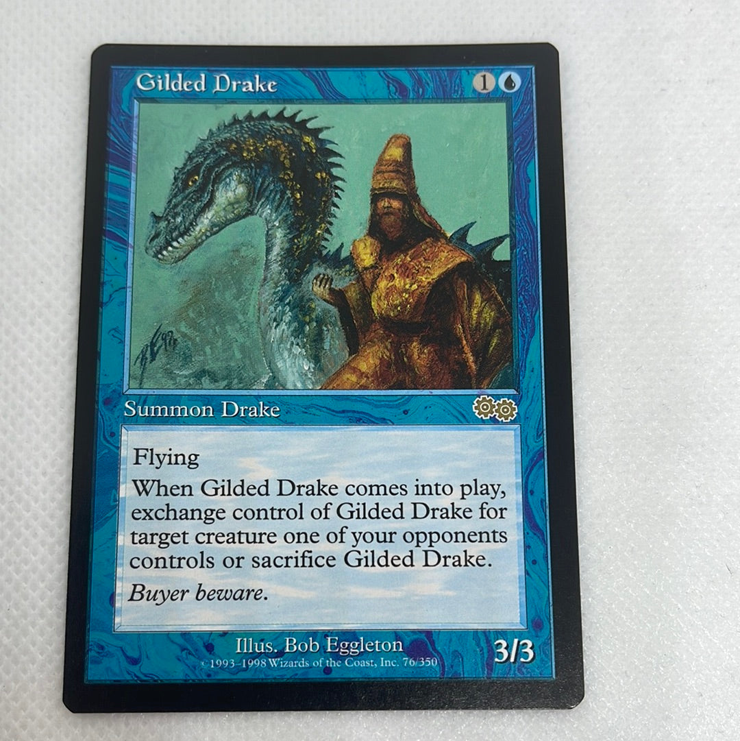 Gilded Drake - Urza's Saga – Making Mythic