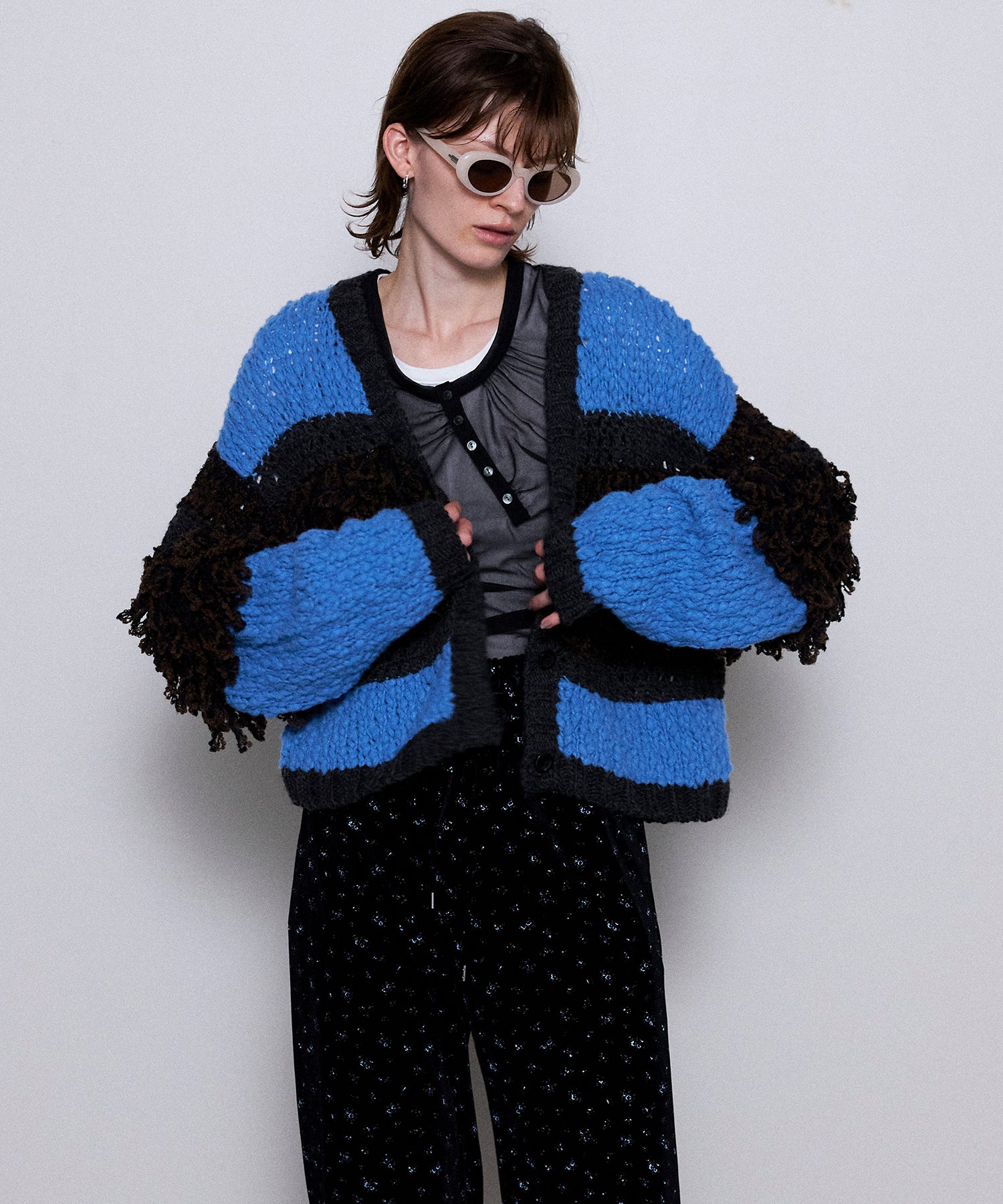 SALE】Multi Fringe Cardigan