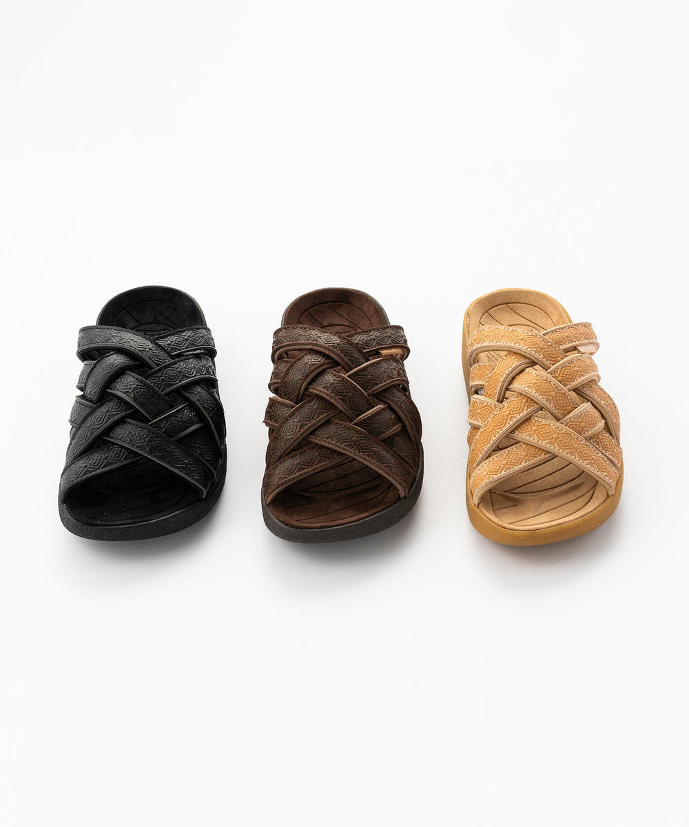 ZUMA LX CARVING BLACK/BLACK – malibusandals.jp