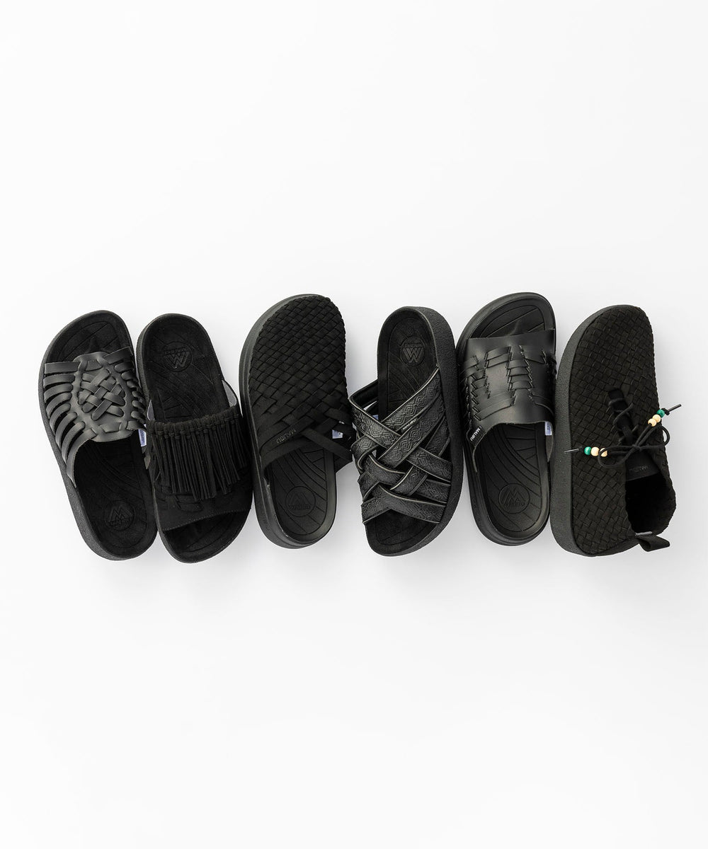 ZUMA LX CARVING BLACK/BLACK – malibusandals.jp