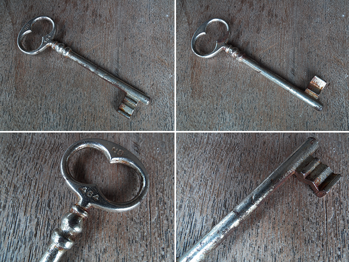 Z00169 アンティーク 鉄製の古い鍵 | MANSIKKA antiquesMANSIKKA antiques