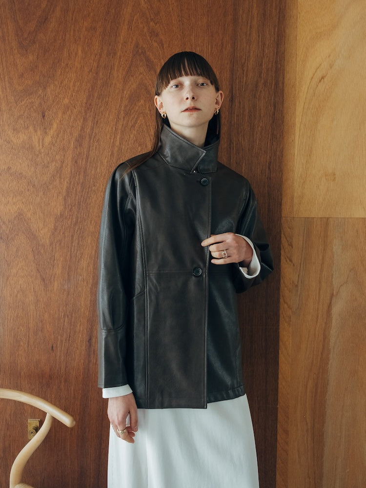 Fake Leather Jacket｜レザージャケット – MARTE