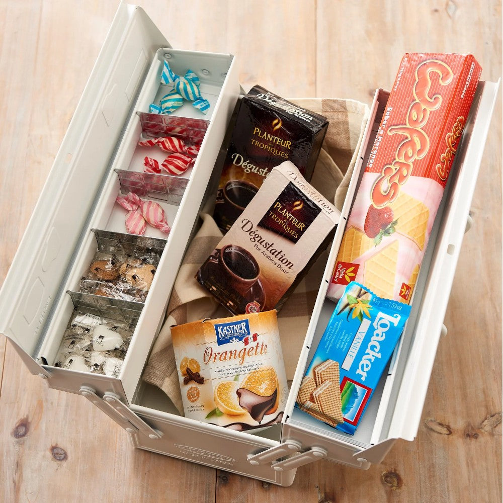 Toyo Steel Cantilever Toolbox ST-350 White – Midoco Art & Office