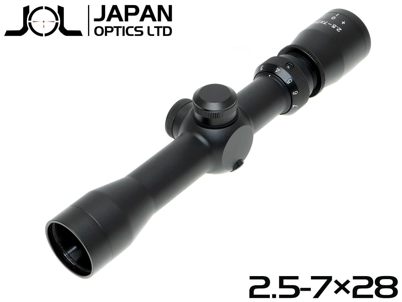 LES-25728(JOL) JOL SHORT SCOPES 2.5-7×28 ライフルスコープ