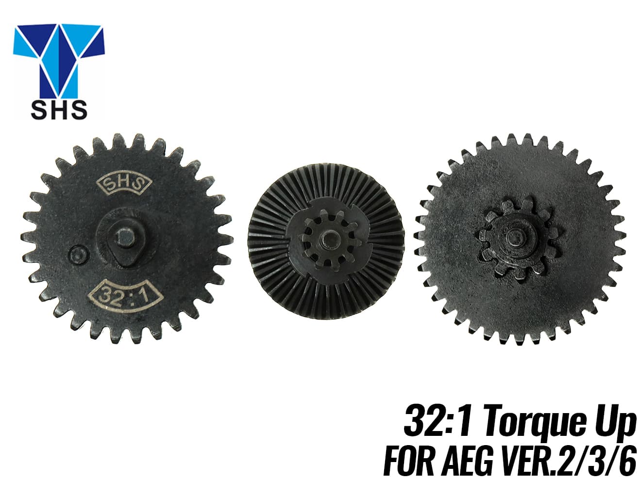 SHS CNCギア3点セット Gen.3 [ギア比：12:1 / 13:1 / 16:1 / 18:1 / 32