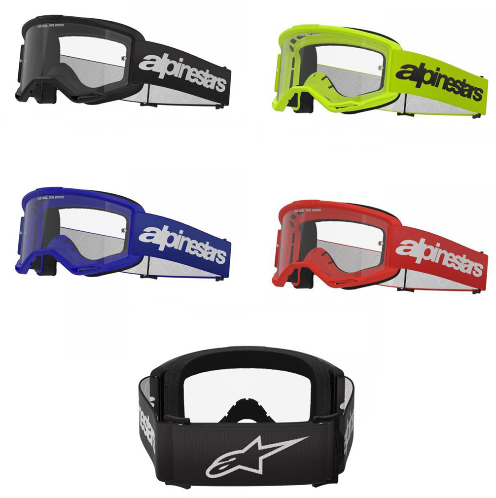 Alpinestars Vision 3 Wordmark Goggle – MITANI MOTOR SPORTS