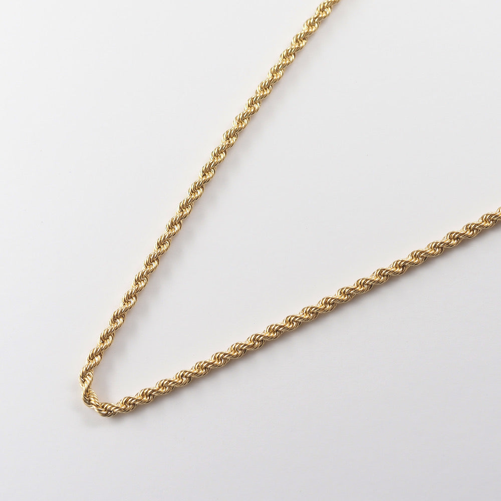 K18 rope/ロープ ネックレス｜山梨県甲府市のジュエリーブランド
