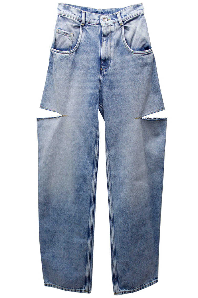 スラッシュディテールデニムパンツ｜MAISON MARGIELA（メゾン