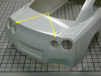 フジミ 1/24 R35 NISSAN GT-R 製作記 第01回