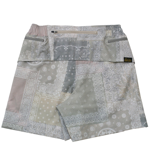 BANDANA Middle Shorts V3（Unisex / Sand Beige）Ranor – MONKEY CREW