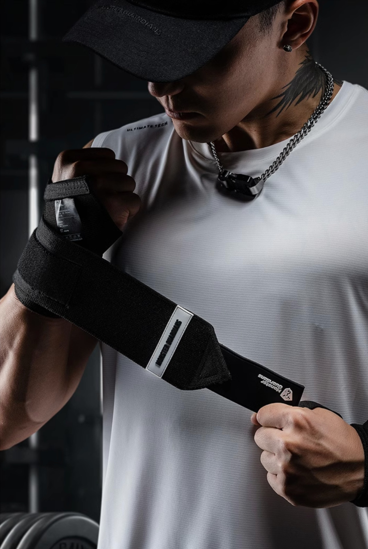 エクストリームホールド ベルクロ スポーツリストバンド