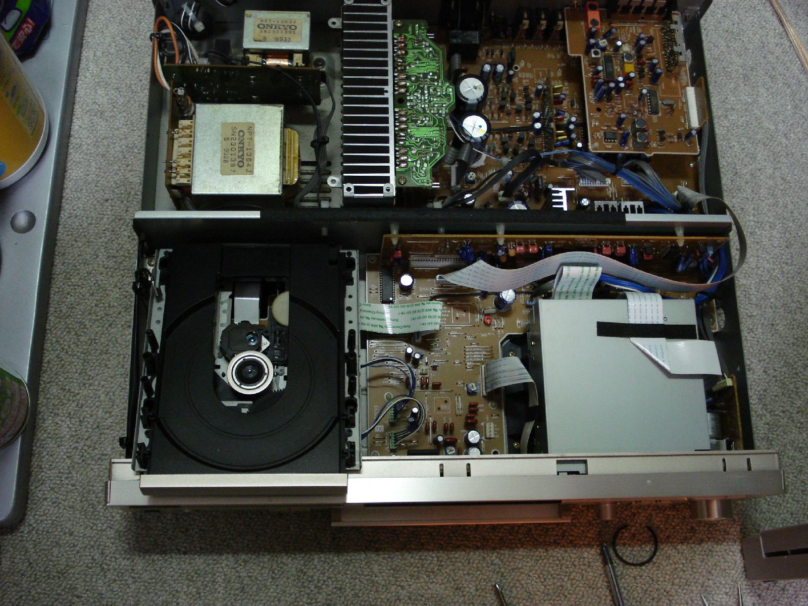 ONKYO FR-435 修理: morningsetのブログ