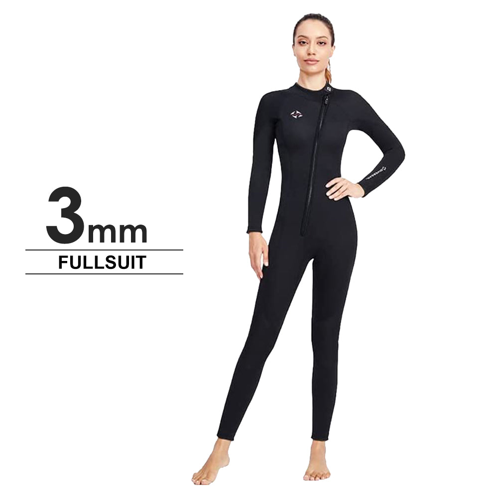 D301 フルスーツ ウィメンズ 3mm 裏ジャージ