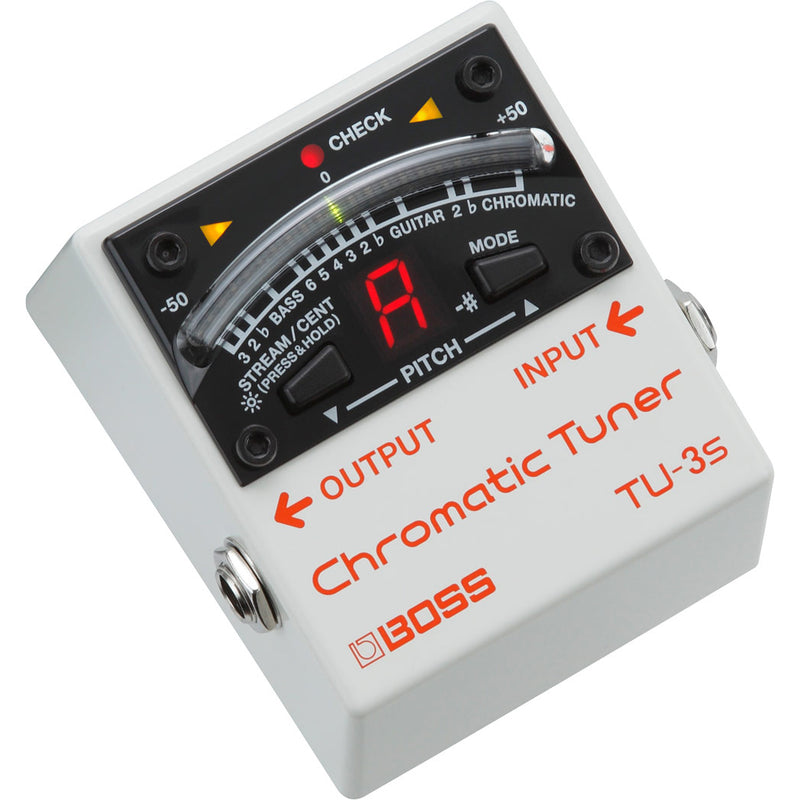 Boss TU-3S Chromatic Tuner – Motor City Guitar