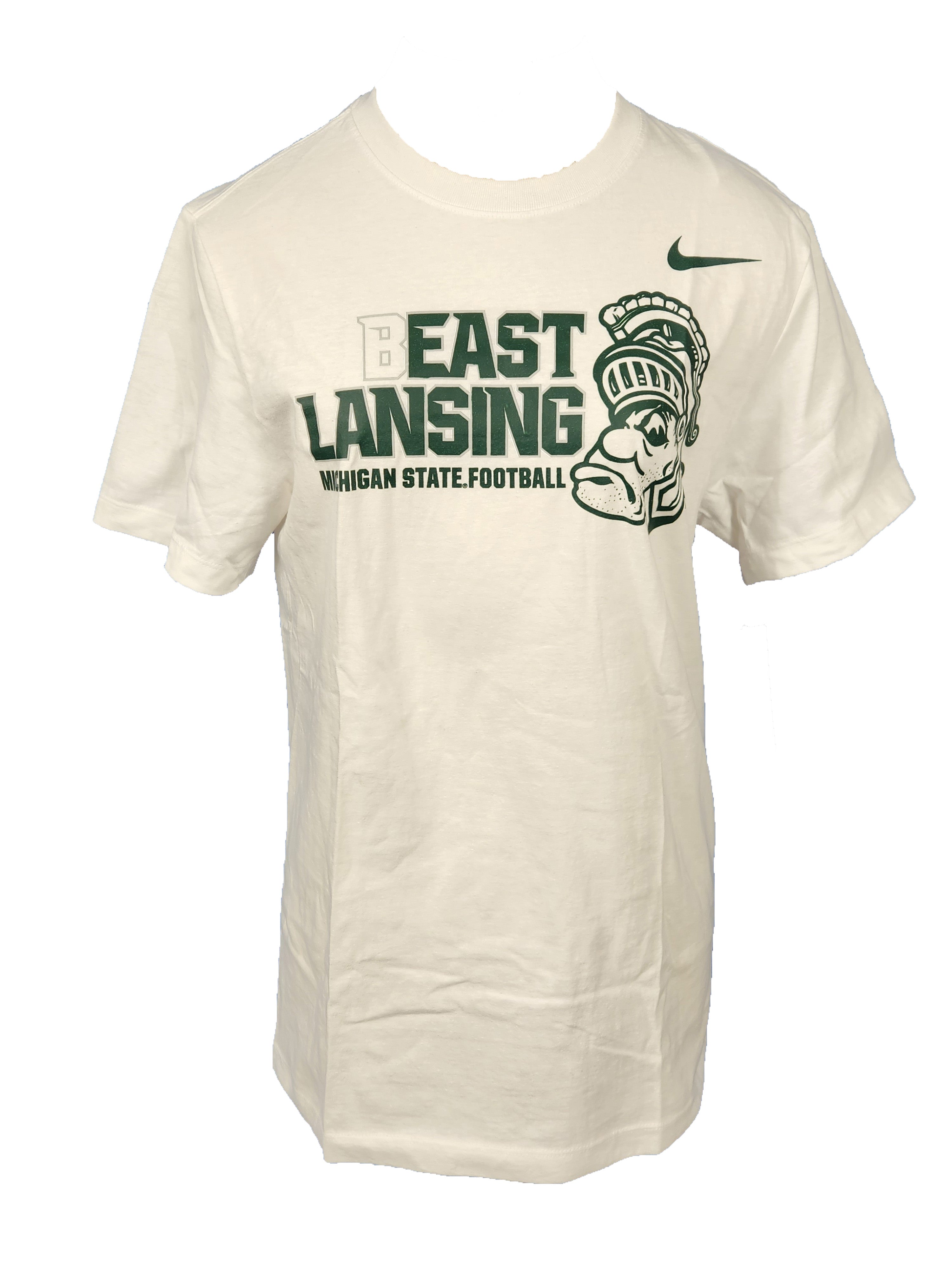 Nike White 2022 MSU Football T-Shirt Men's Size 2XL – MSU Surplus