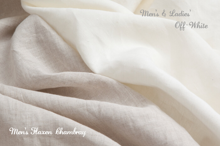 年中使える 「ラグジュアリー・パジャマ」 (リネン / レディース