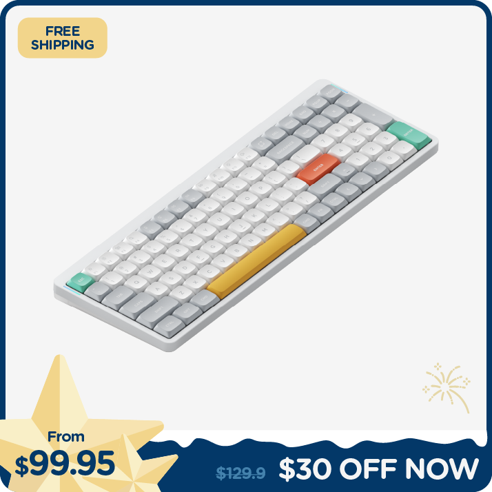 Nuphy Air96 V2 : White & Low Profile Mechanical Keyboard – NuPhy