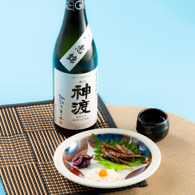 神渡 辛口特別純米 山恵錦 720ml 箱入 豊島屋｜長野県の日本酒は