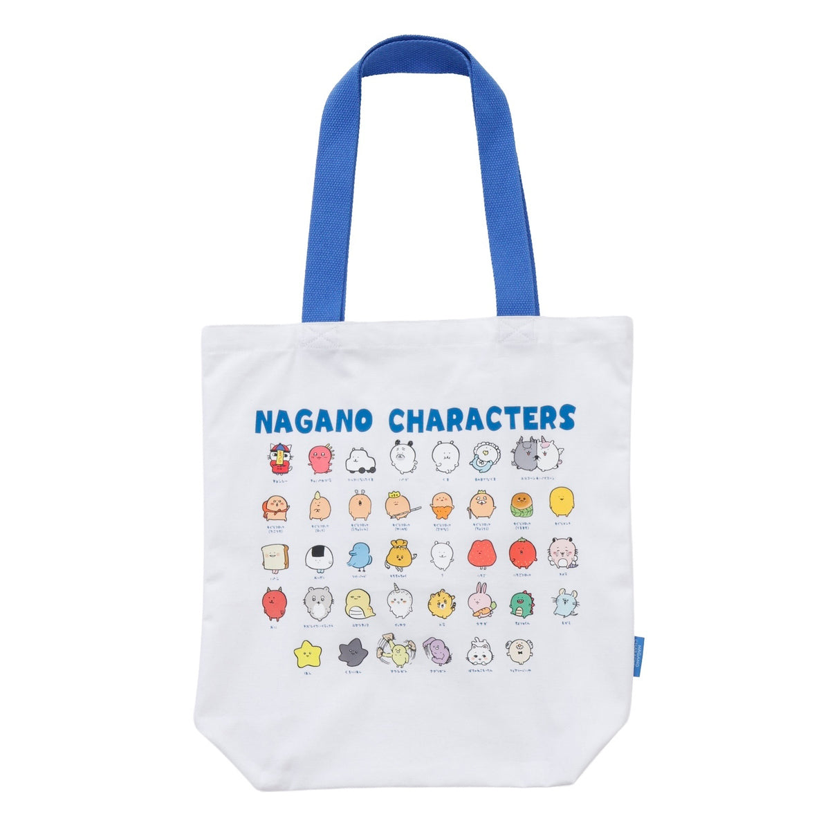 ナガノキャラクターズ トートバッグ 集合 ホワイト | ナガノ