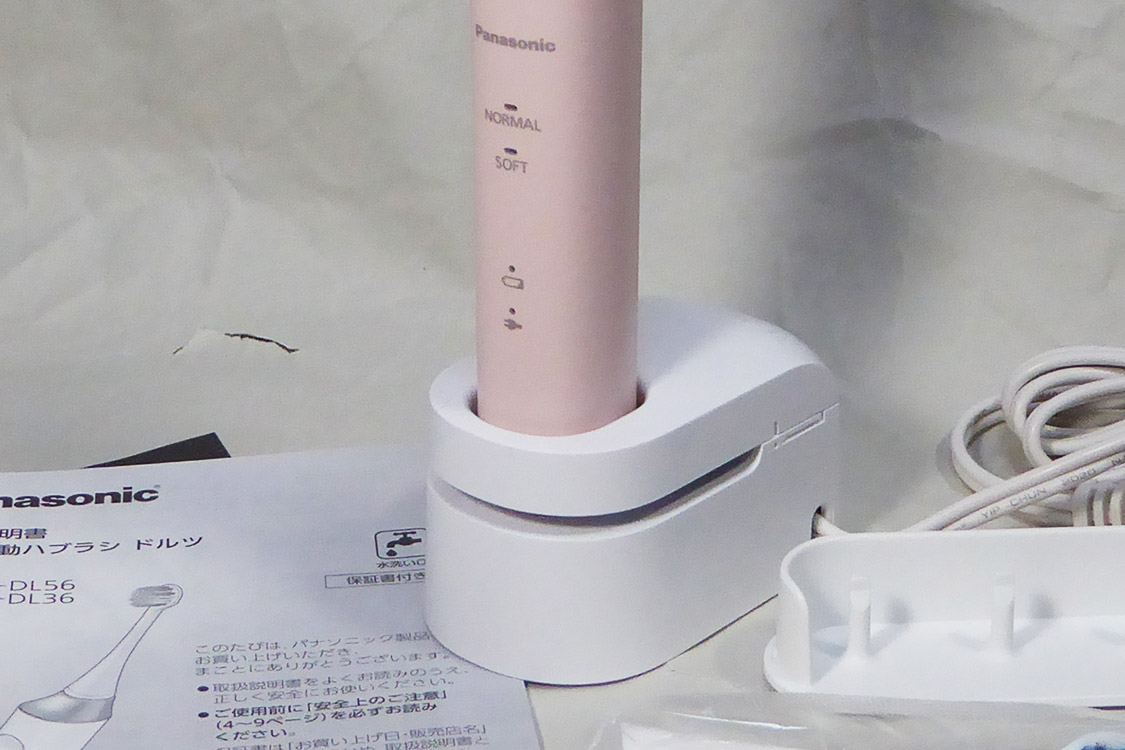 Panasonic 音波振動ハブラシ ドルツ EW-DL36｜へろへろ・のぉと