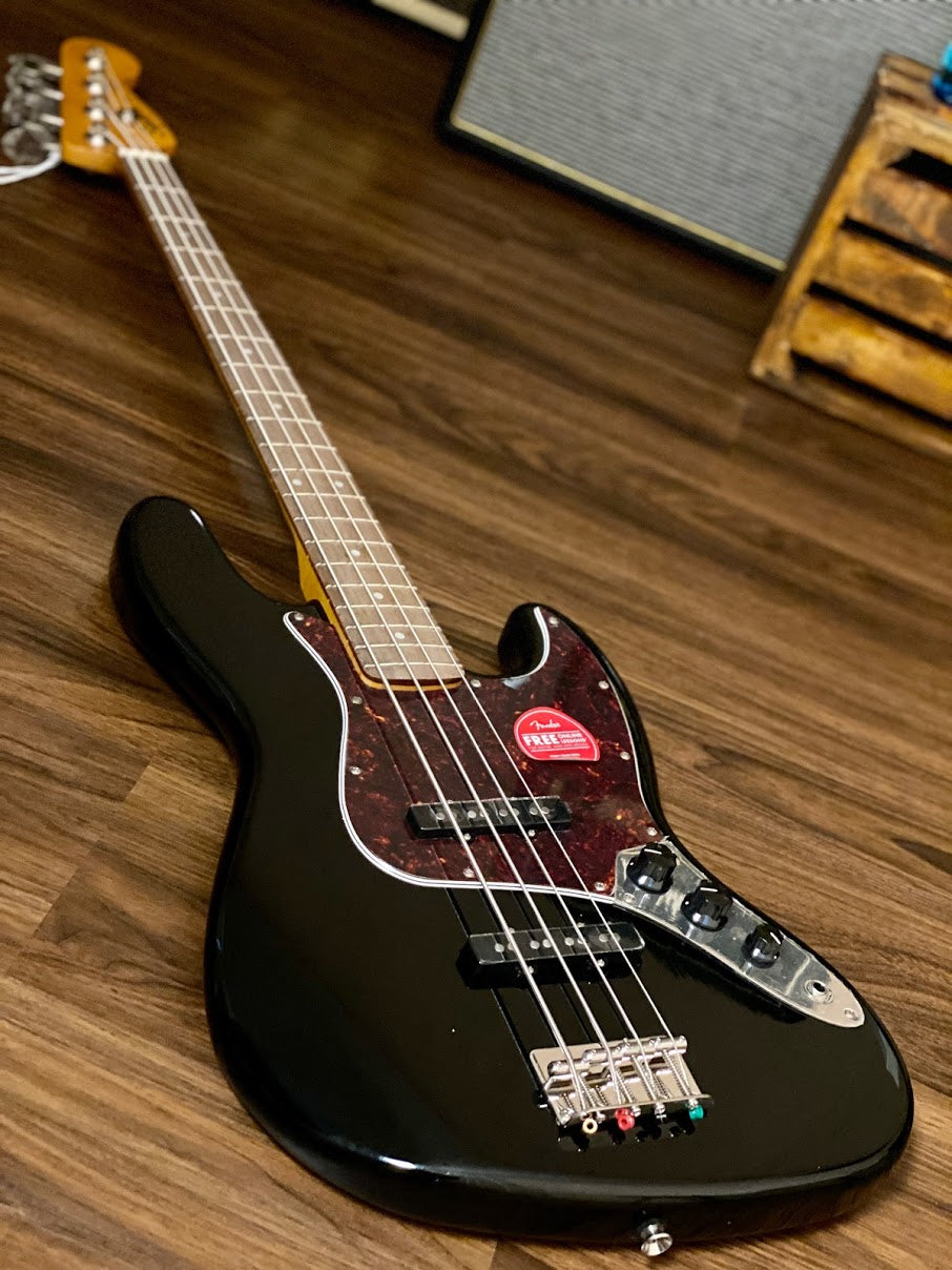 Squier Classic Vibe 60s Jazz Bass - Black – nafiriguitar.com