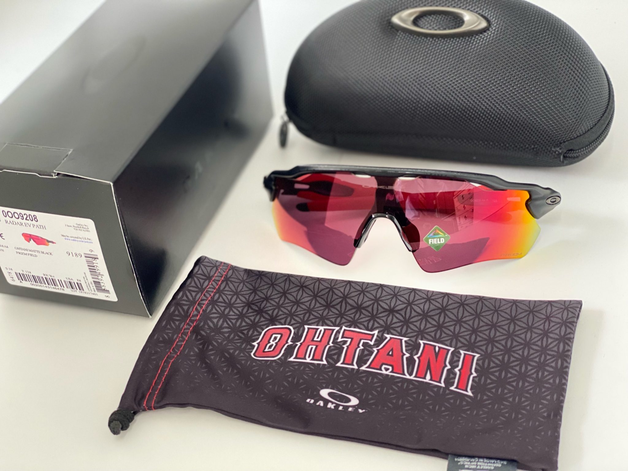 Oakley OHTANI サングラス 赤レンズ 付属品あり Oakley OHTANI