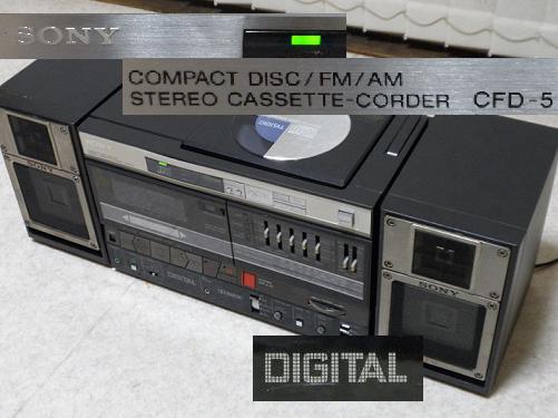 SONY CFD-5