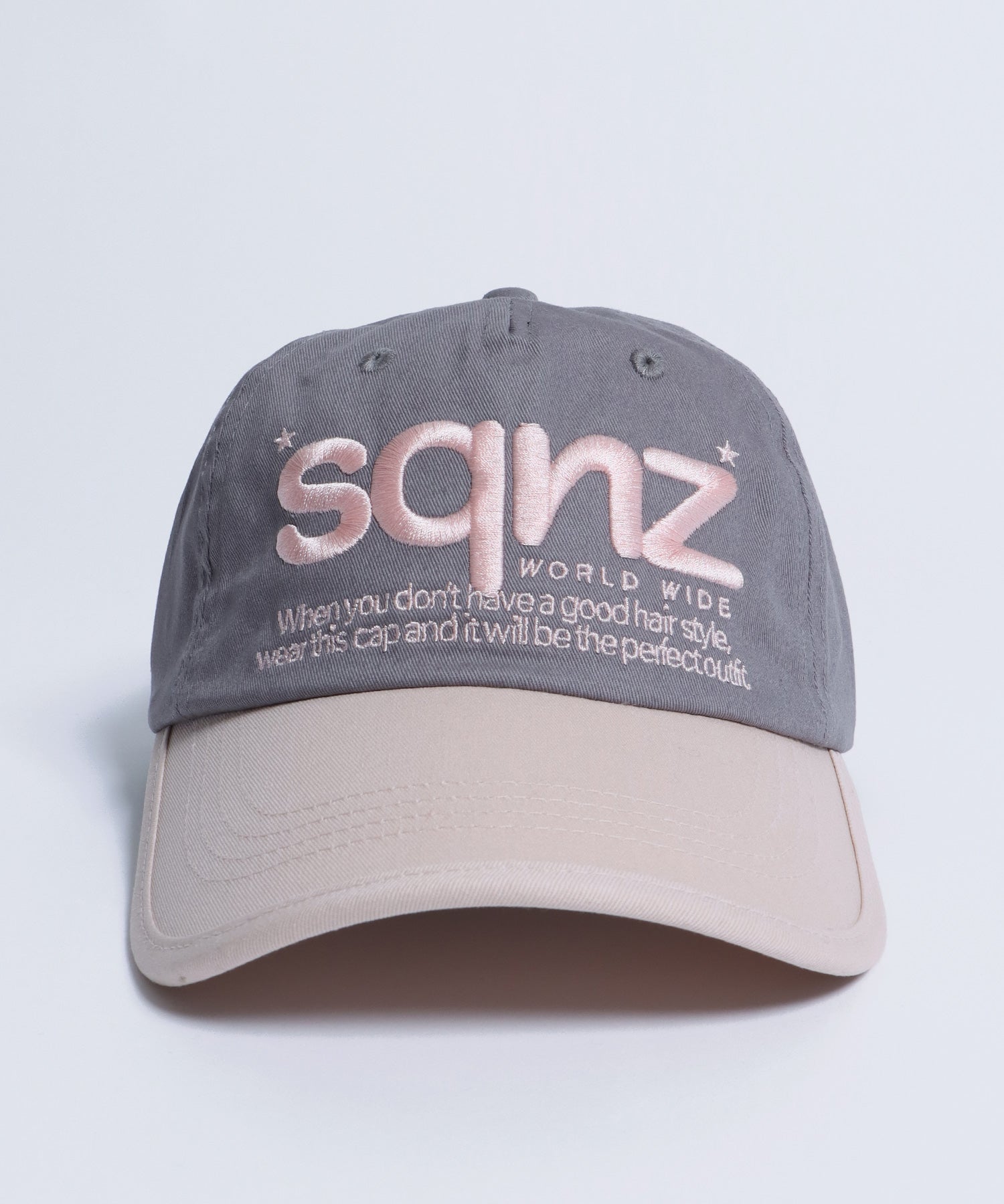 sqnz（エスキュンズ）】sqnz logo cap / ロゴ ベースボール キャップ