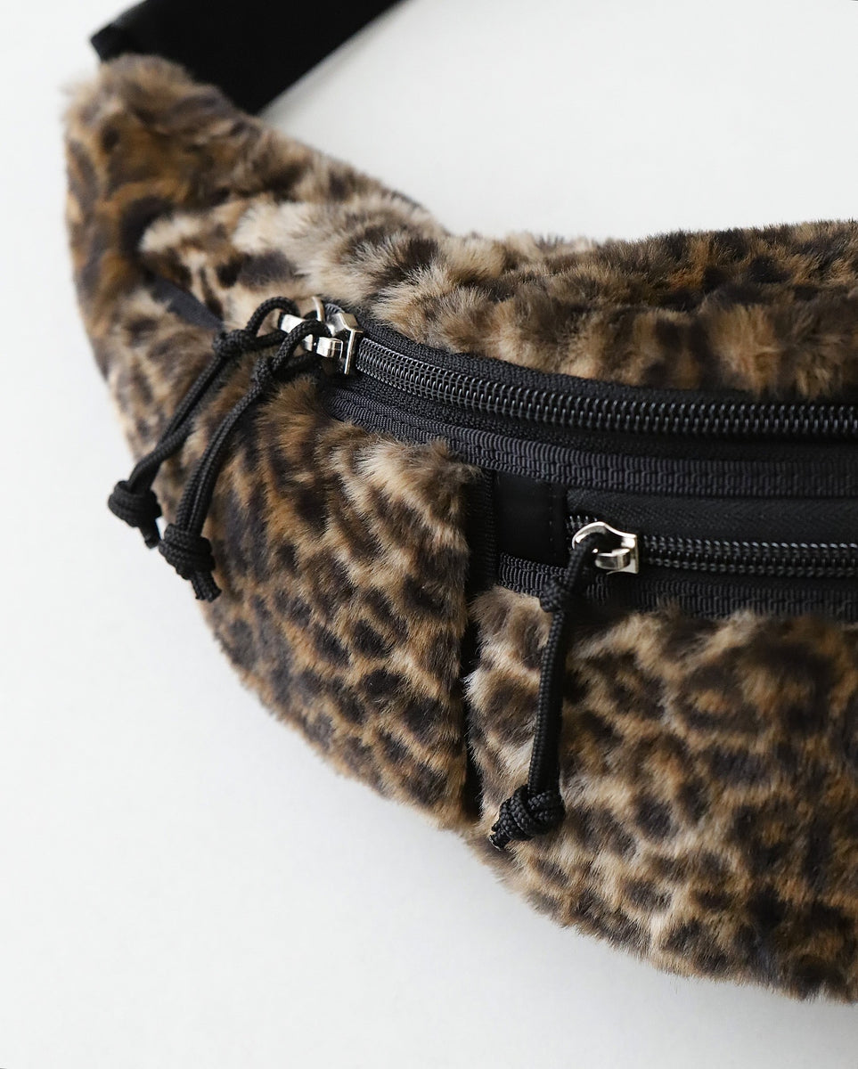 WACKO MARIA SPEAK EASY / LEOPARD FAUX FUR WAIST BAG – NCNR ONLINE