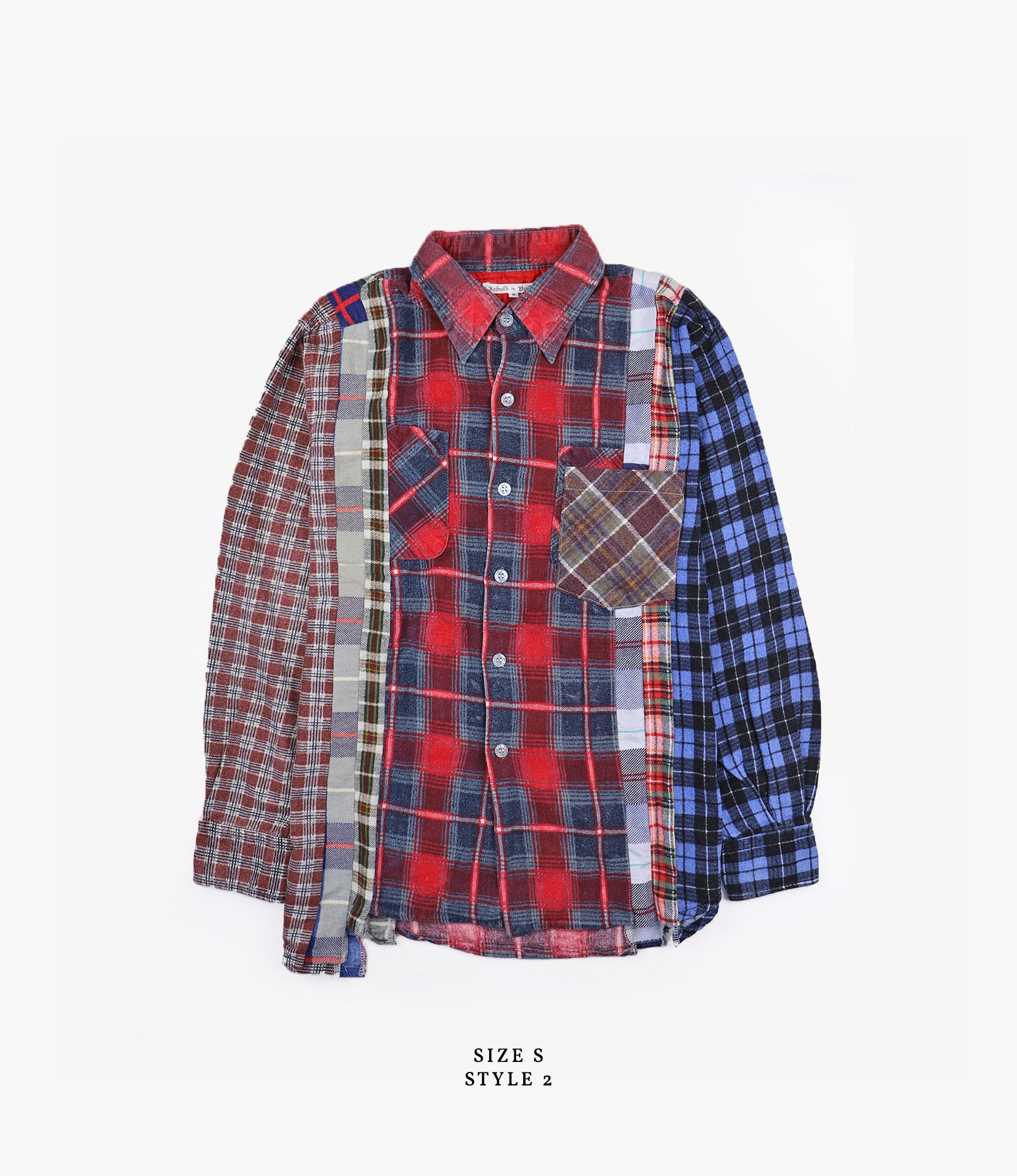 7 Cuts Flannel Shirt | Rebuild by Needles | Nepenthes London