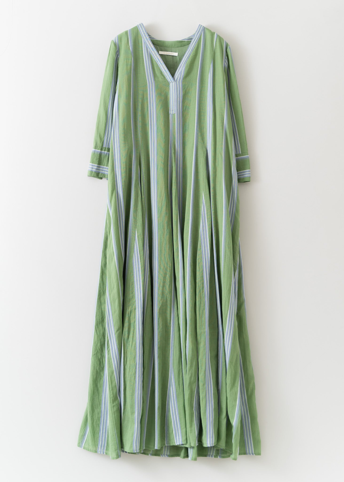 Cotton Voile Stripe Panel Dress | Pasand by ne Quittez pas