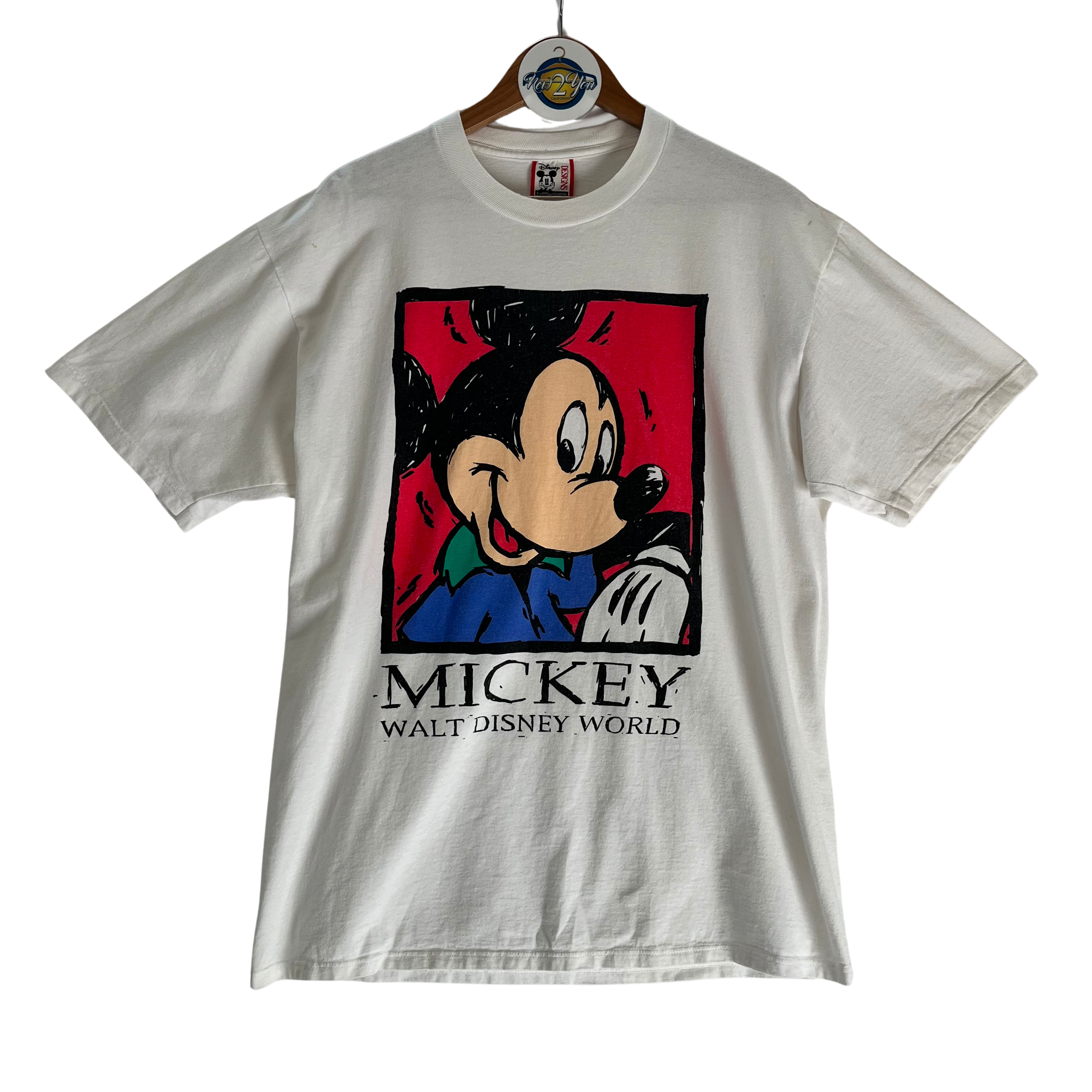 Vintage 90s Mickey Mouse Walt Disney World Graphic Tee – New2You LX