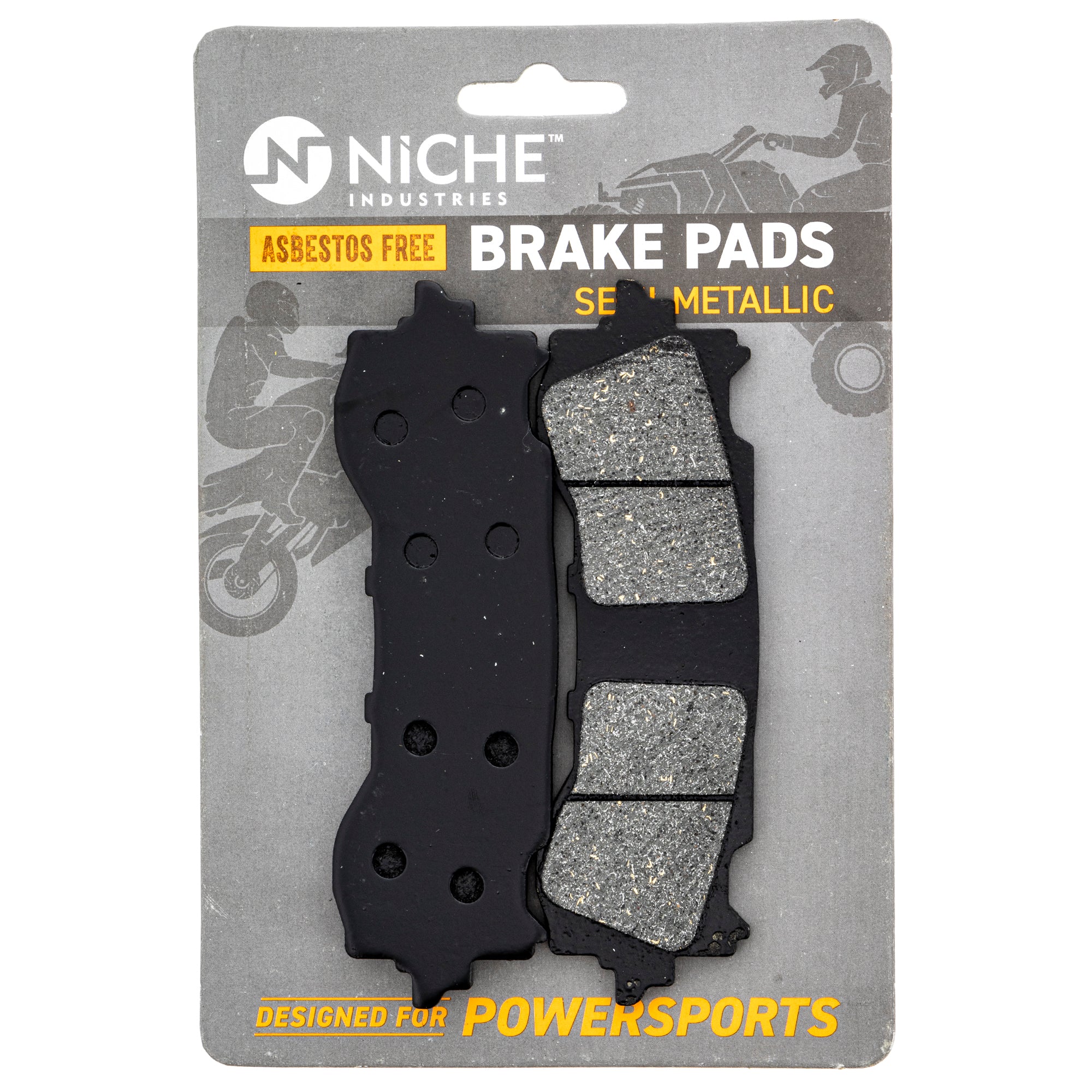 Front Semi-Metallic Brake Pad Set Honda | NICHE PARTS