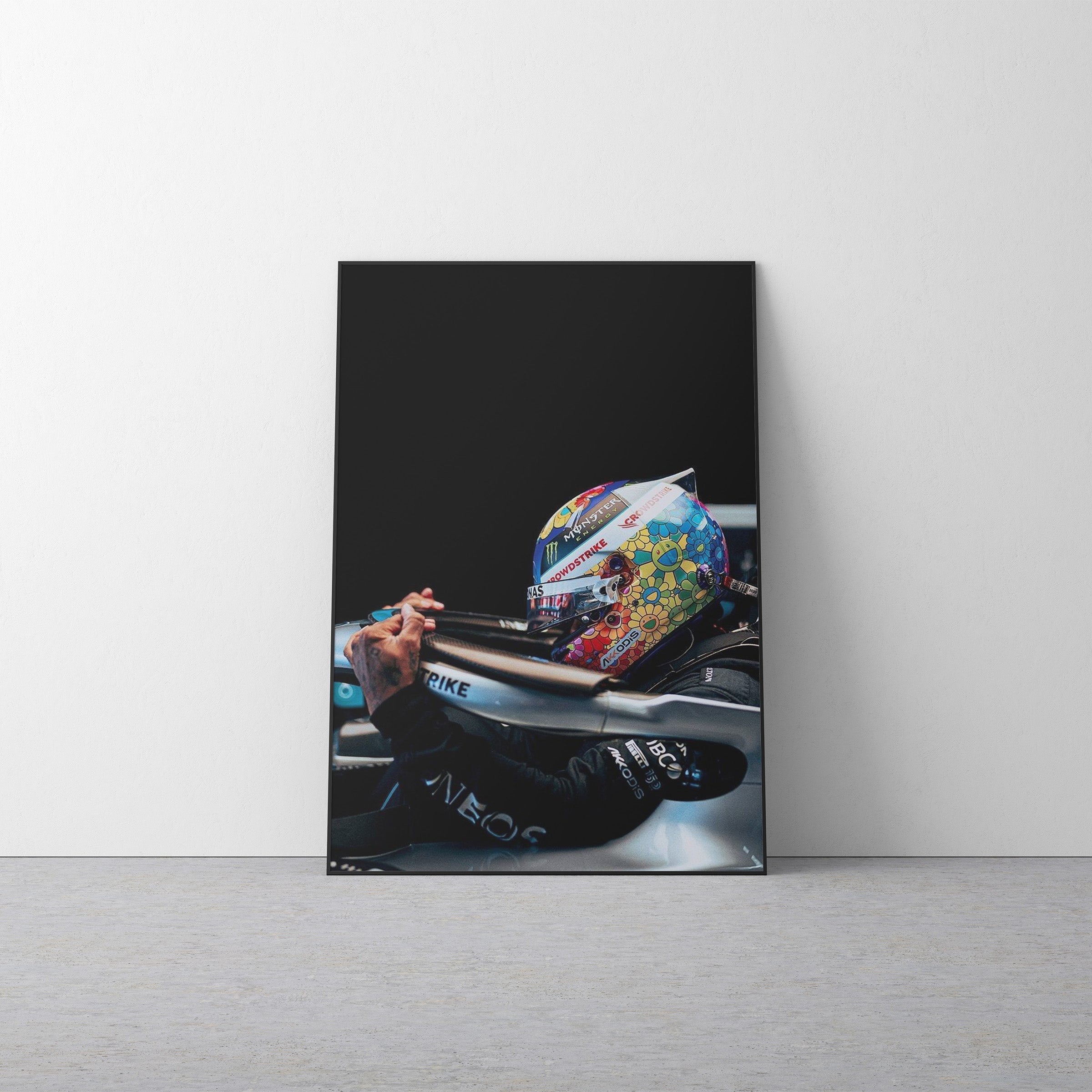 Lewis Hamilton 'Takashi Murakami' Canvas – NoBreaksClub™