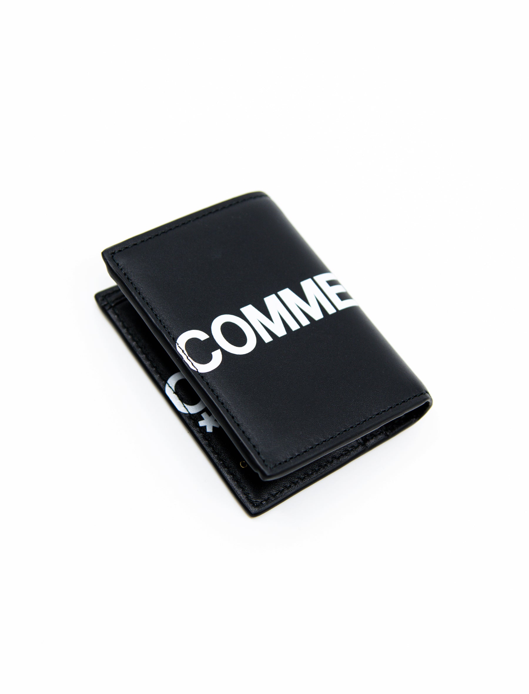 Comme des Garcons WALLET Huge Logo Bifold Wallet Black SA0641HL