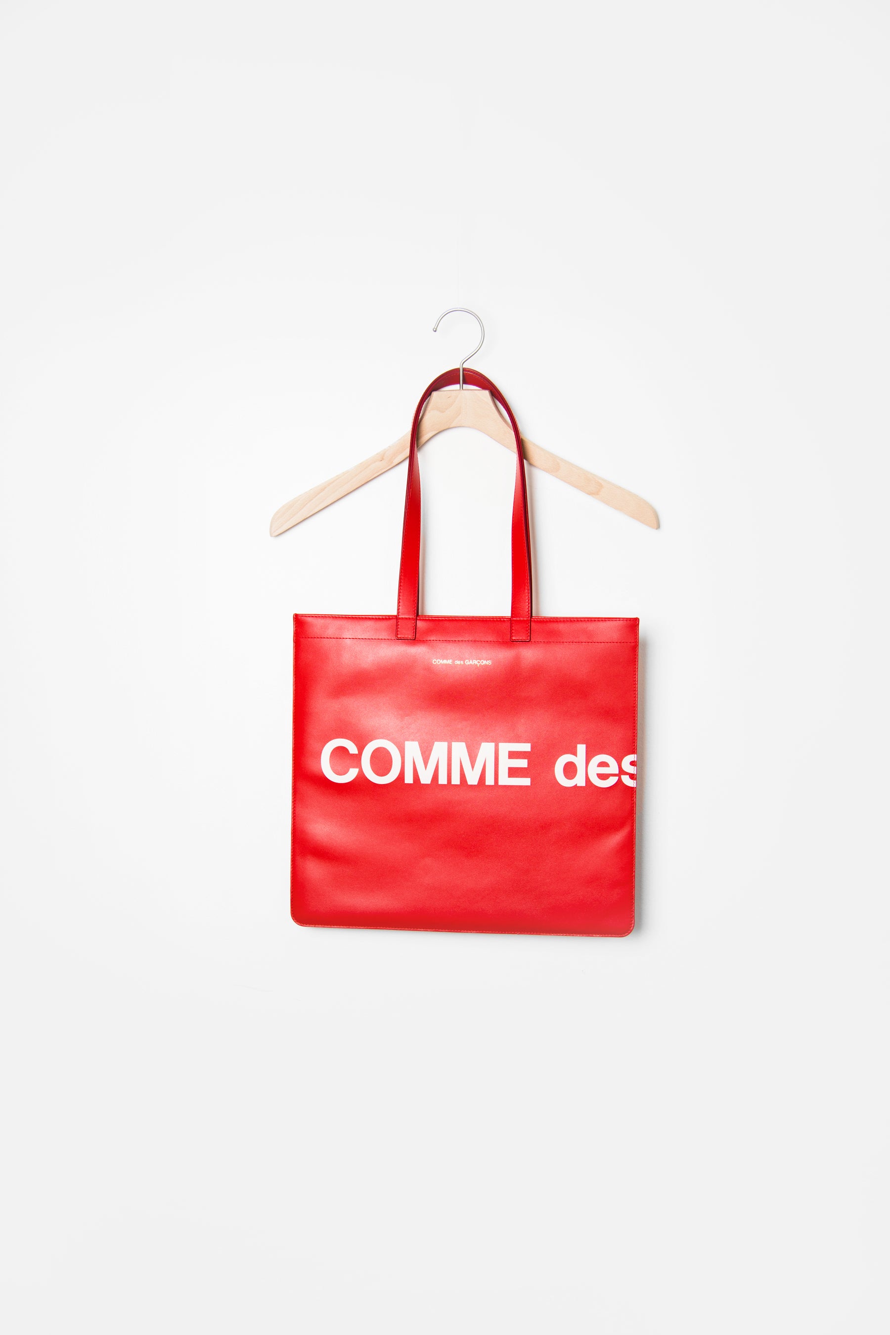 Huge Logo Tote Bag Red – NOMAD