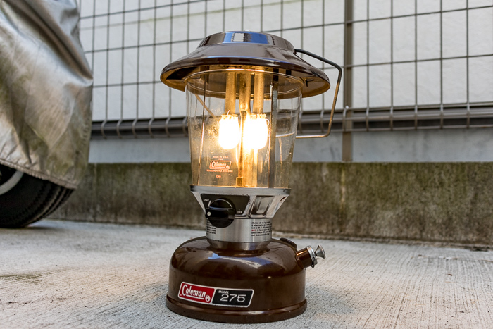 1976's OLD Coleman 275 のジェネレーター完了、初点火っ！ | のんびり