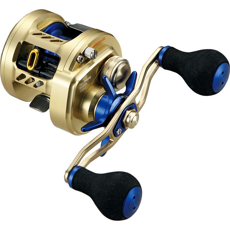 Daiwa MILLIONAIRE BASARA 100H-L Baitcasting Reel 4960652024273
