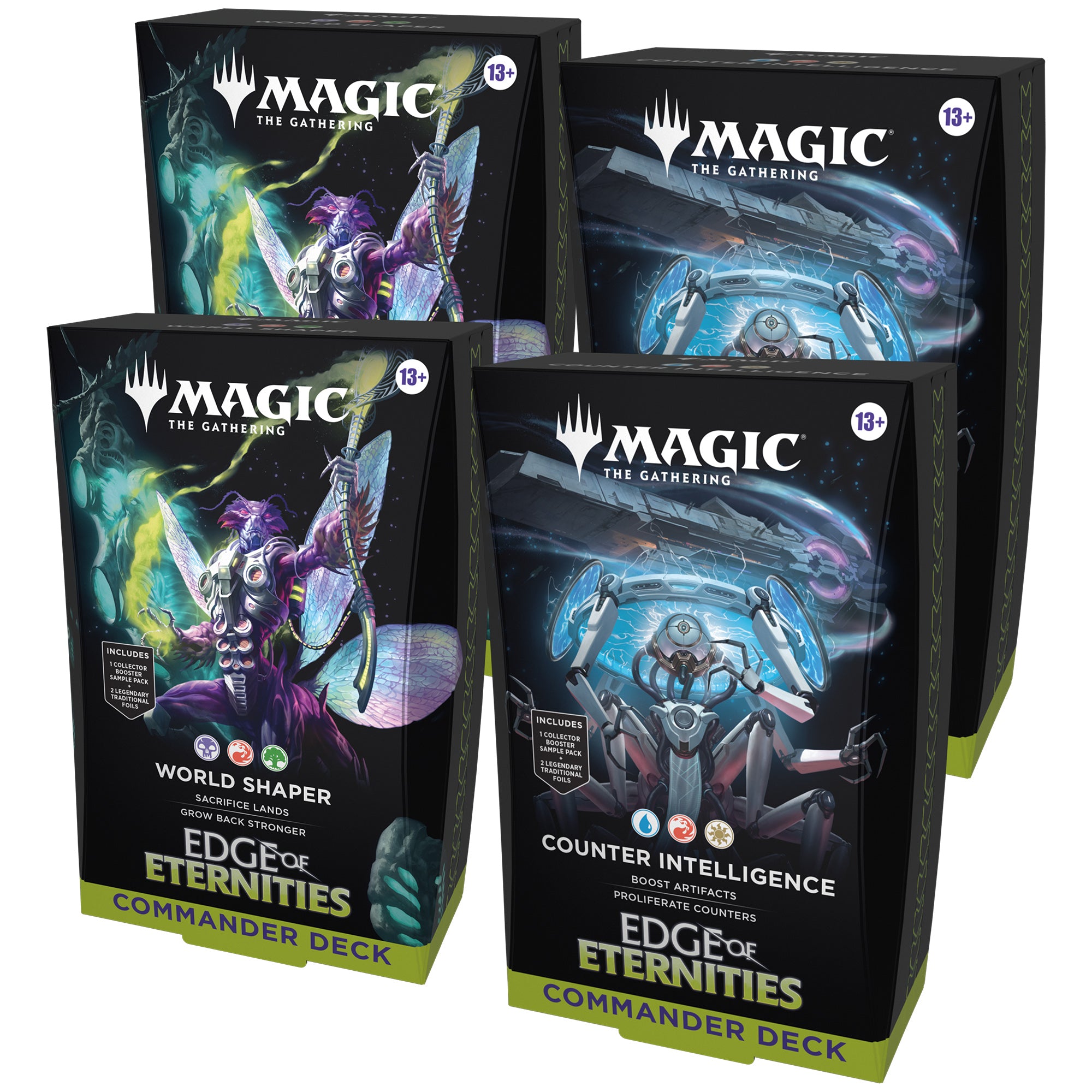 Magic: The Gathering - Edge of Eternities Commander Deck (4ct Case
