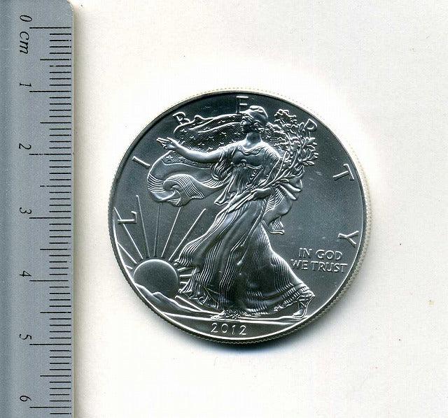 アメリカ 1ドル銀貨 イーグル 2012年 – 野崎コイン