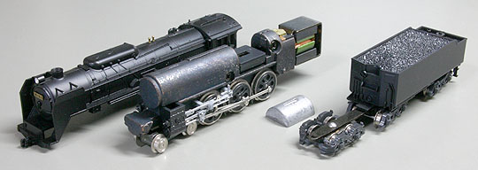 KATO製蒸機の分解(2)