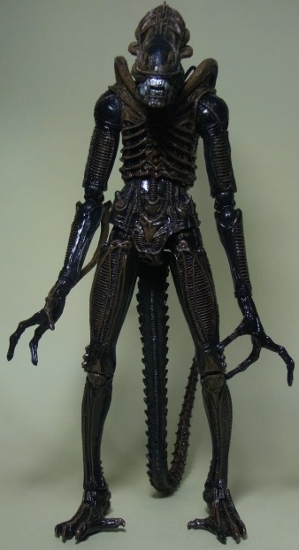 レビュー:NECA ゼノモーフ ウォーリアー(エイリアン シリーズ1 7インチ